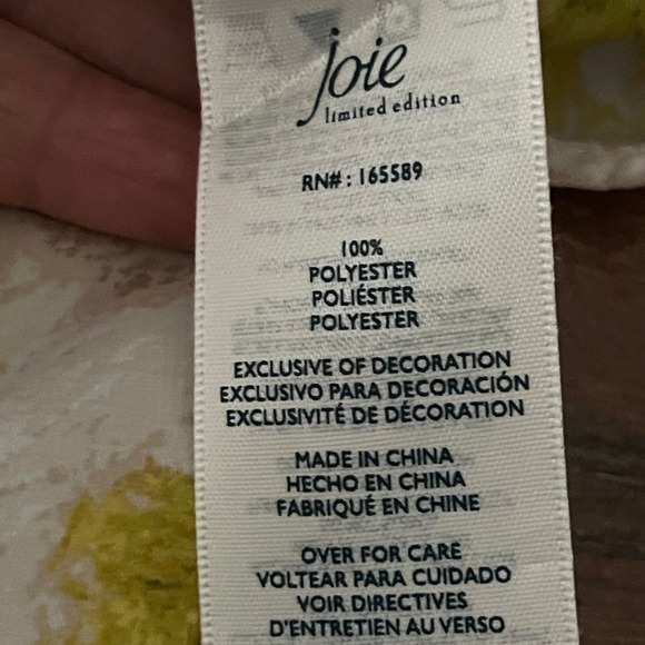 Joie Limited Collection Women's Sleeveless Top Size Small - Picture 4 of 6